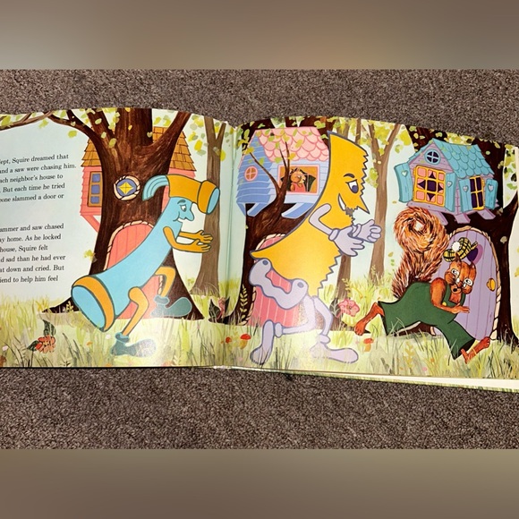 !!**KIDS BOOKS 4/$10**!! The House In The Hole In the Side Of The Tree 1973 - Picture 8 of 10